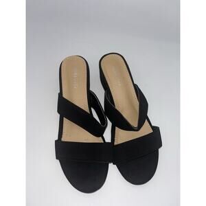 Wedge sandals from Wells Size 9 Black Color